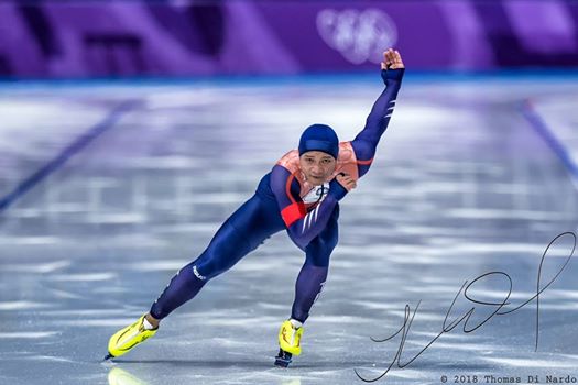 平昌冬奧競速滑冰台灣選手宋青陽 圖:翻攝自宋青陽臉書
