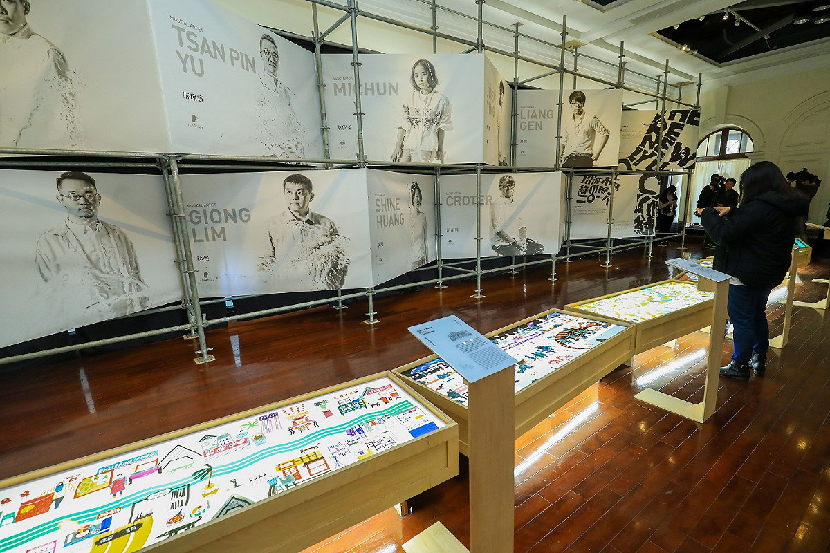 「川游不息—綠川展2018」展由知名策展人嶺東科技大學許哲瑜及郭中元老師共同策劃。 圖：台中市政府／提供