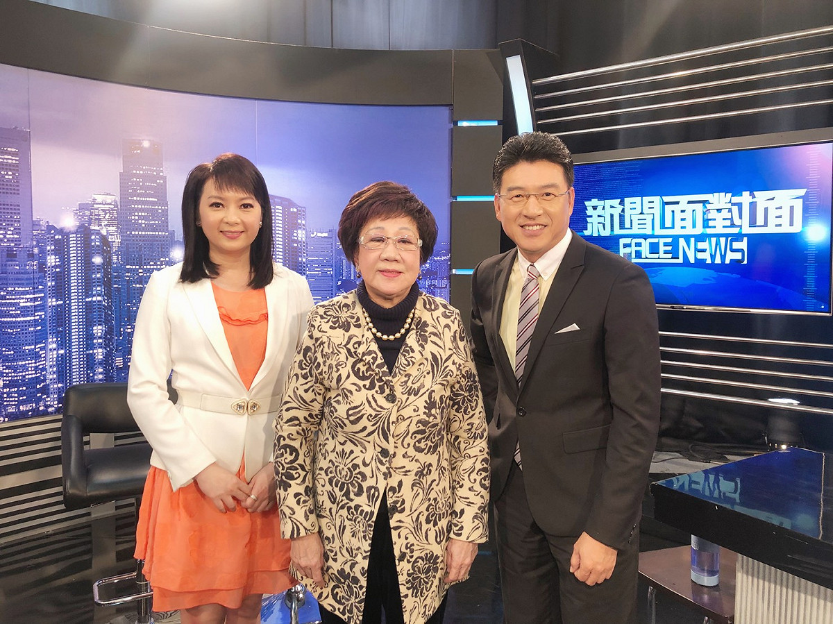 前副總統呂秀蓮希望民進黨能開放台北市長的參選。 圖 : 年代《新聞面對面》/提供