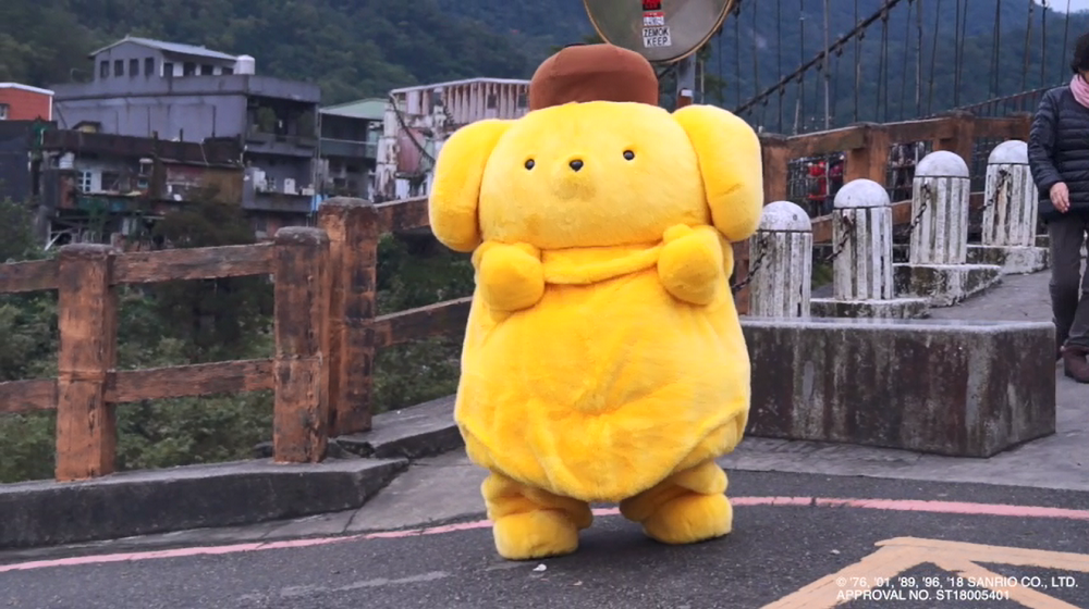 平溪天燈節即將在元宵節登場，超可愛布丁狗及三麗鷗家族成員等你捕獲！ 圖：新北市觀旅局提供
