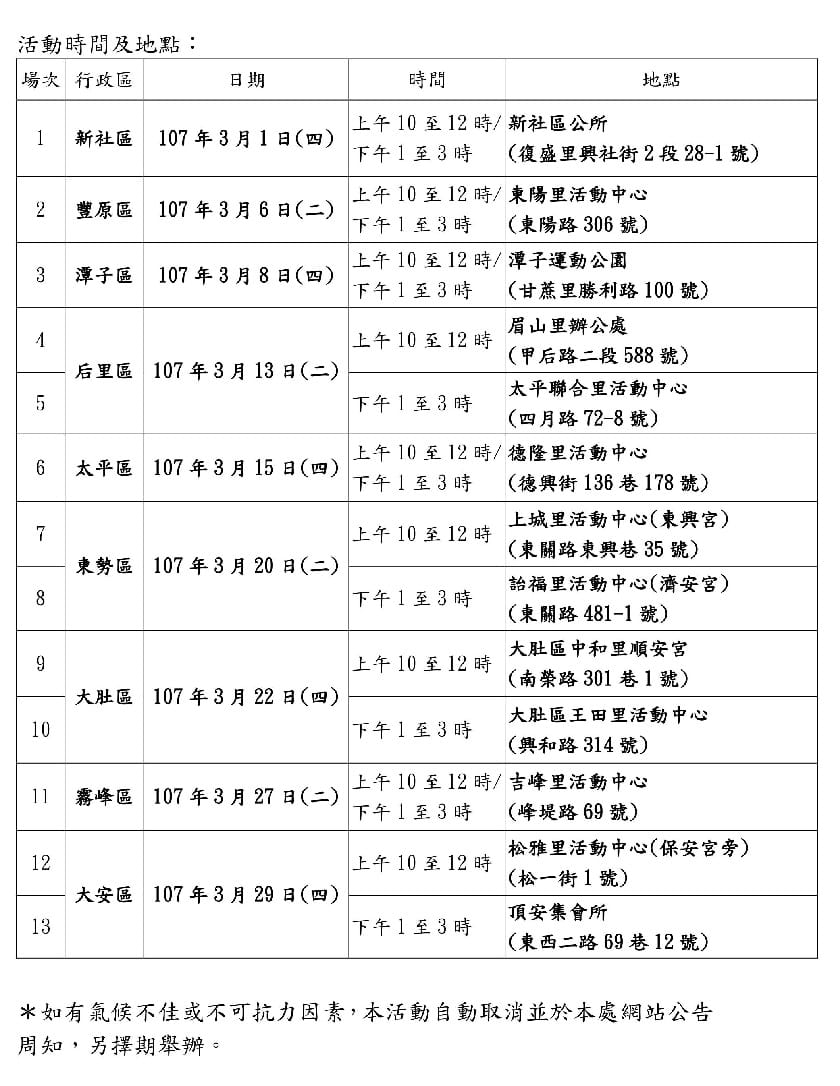 飼主們注意！帶毛孩打疫苗這幾個地點有優惠。 圖：台中市動物保護防疫處提供