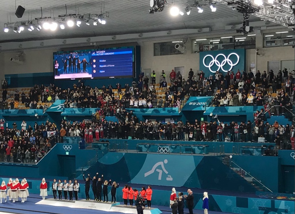 平昌冬奧25日閉幕式，北韓鷹派將領金英哲率領高層代表團參加。 圖：今周刊/提供