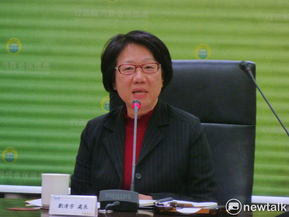 消保處長劉清芳表示，行政院官網會設置「衛生紙專區」，將各部會掌握衛生紙資訊讓民眾知悉。 圖：謝莉慧/攝