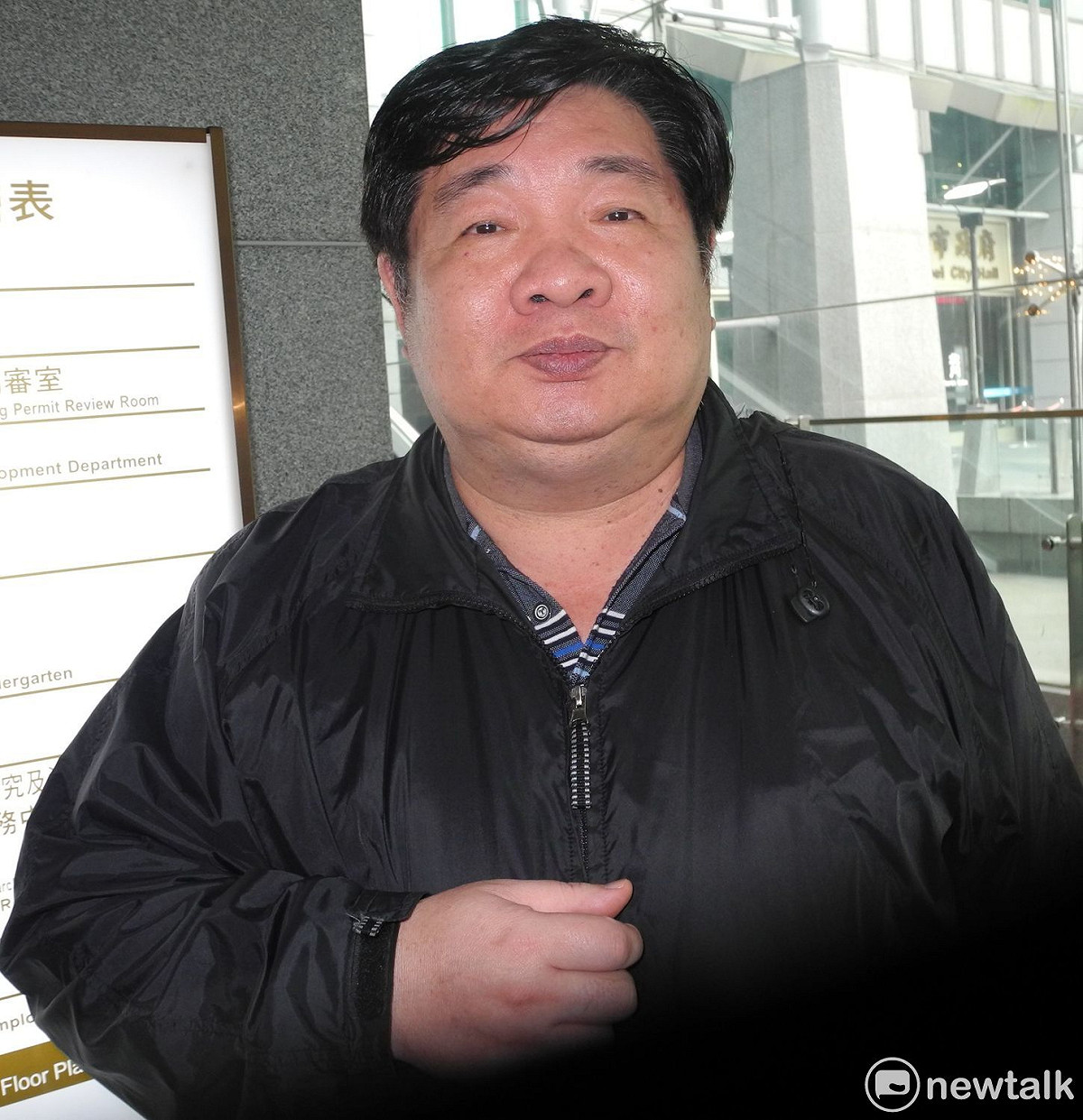 新北市仲介業從業人員職業工會理事長林光煜對於市長選舉，直言力挺前縣長周錫瑋。 圖：王峻昌/攝