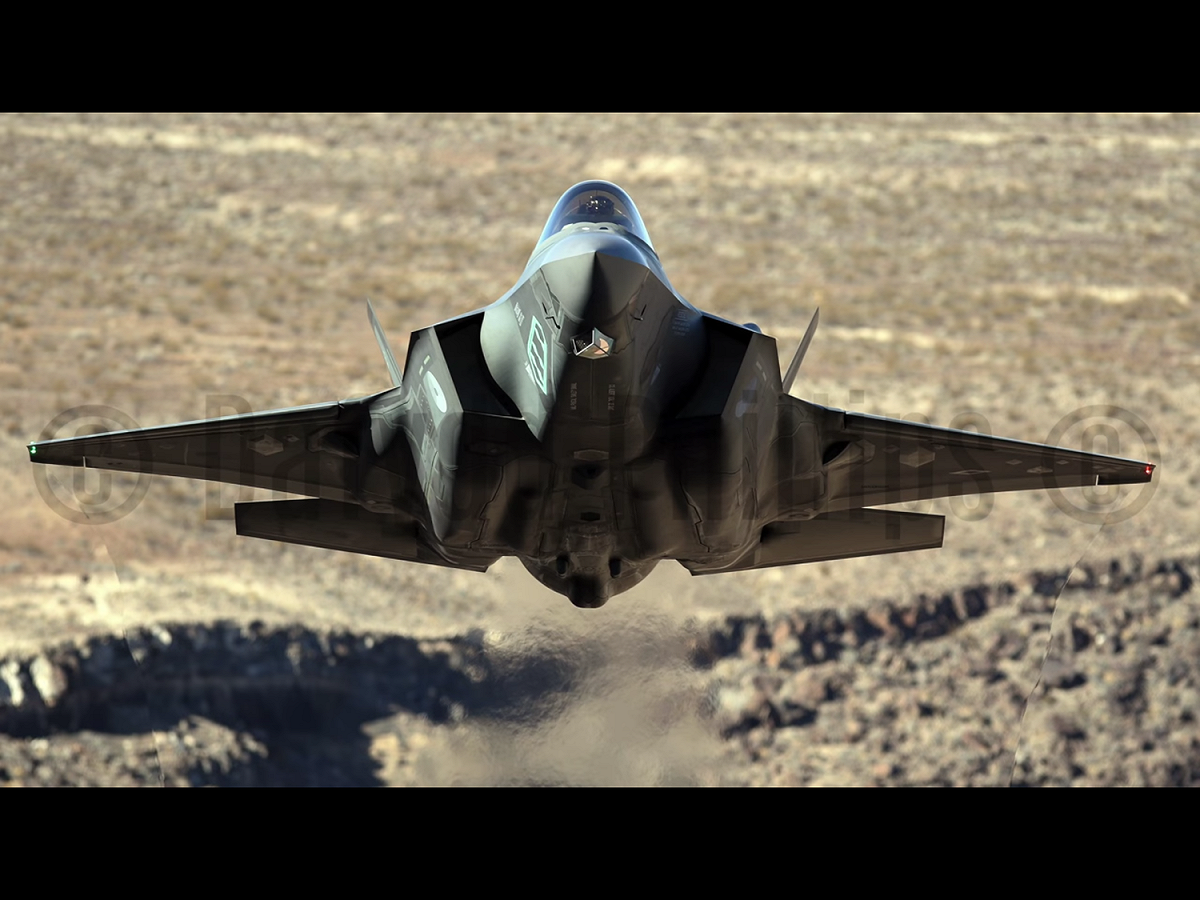 五角大廈已取消對於 F-35 聯合攻擊戰鬥機最常使用的型號的雷電限制。 圖：翻攝自Youtube