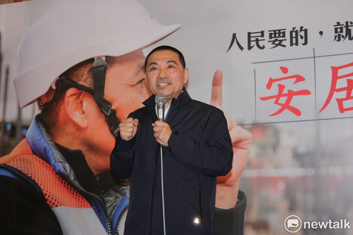 侯友宜宣布參選新北市長。 圖 : 林昀真/攝（資料照片）