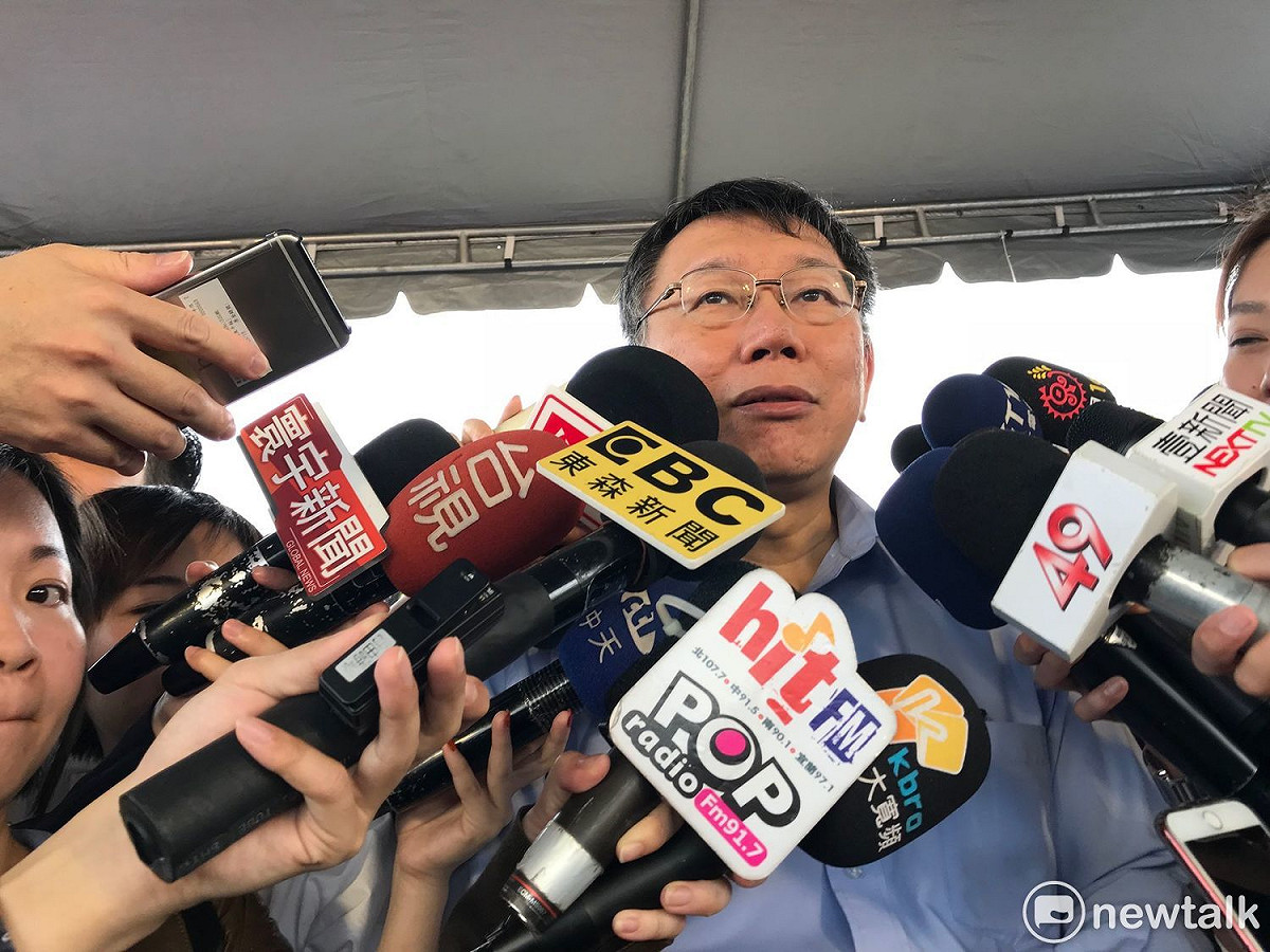 對於農委會不滿北農休市3天，導致菜價崩盤，台北市長柯文哲今日嗆，「啊不然它下來指導啊！」 圖：新頭殼資料照片