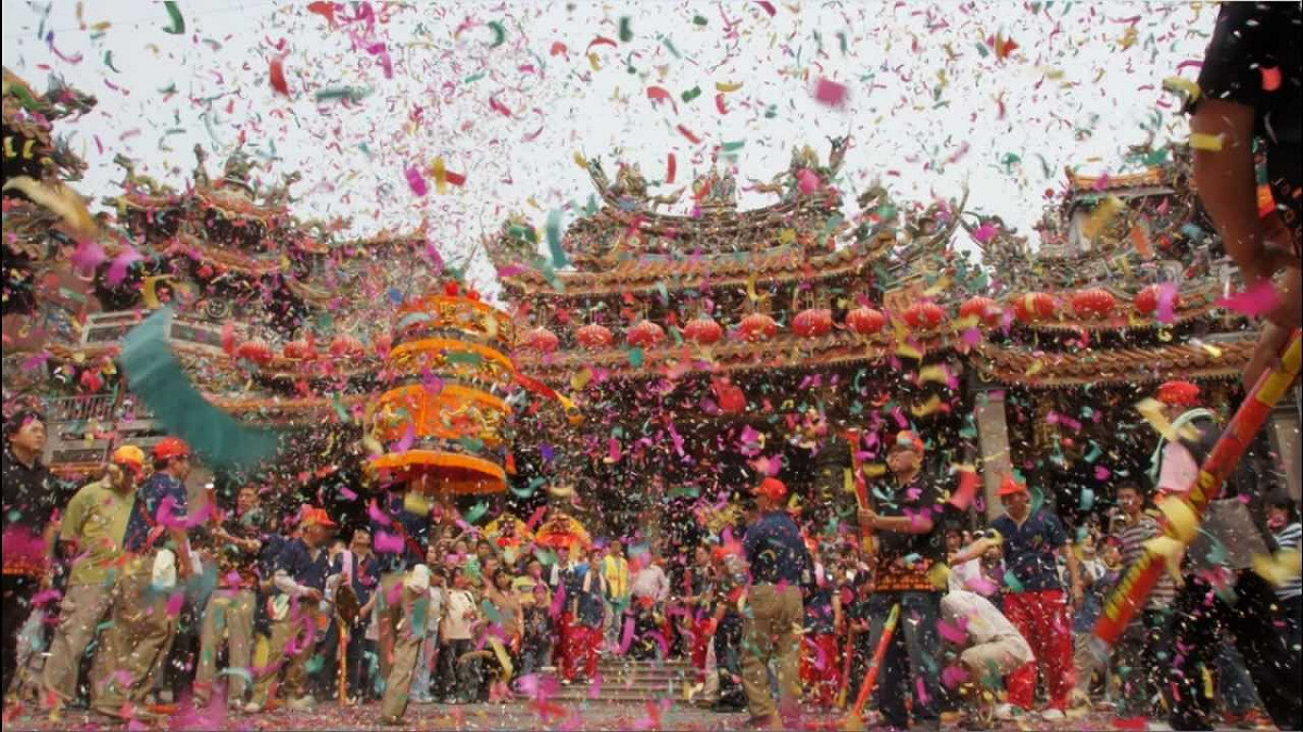 每年大甲鎮瀾宮的媽祖出巡，是台灣宗教界的盛事。 圖 : 翻攝自youtube