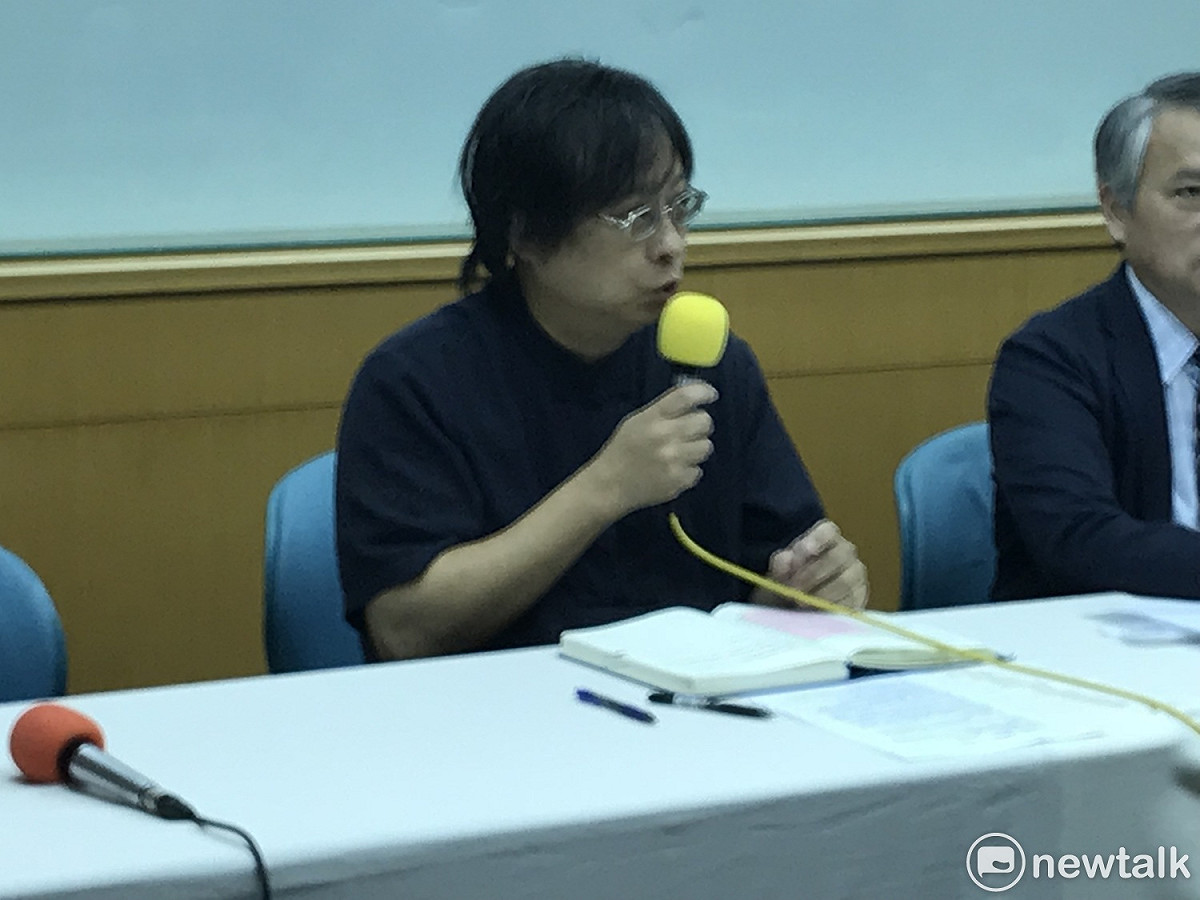 台灣發展與文化交流協會常務理事曾建元。 圖 : 周煊惠 / 攝