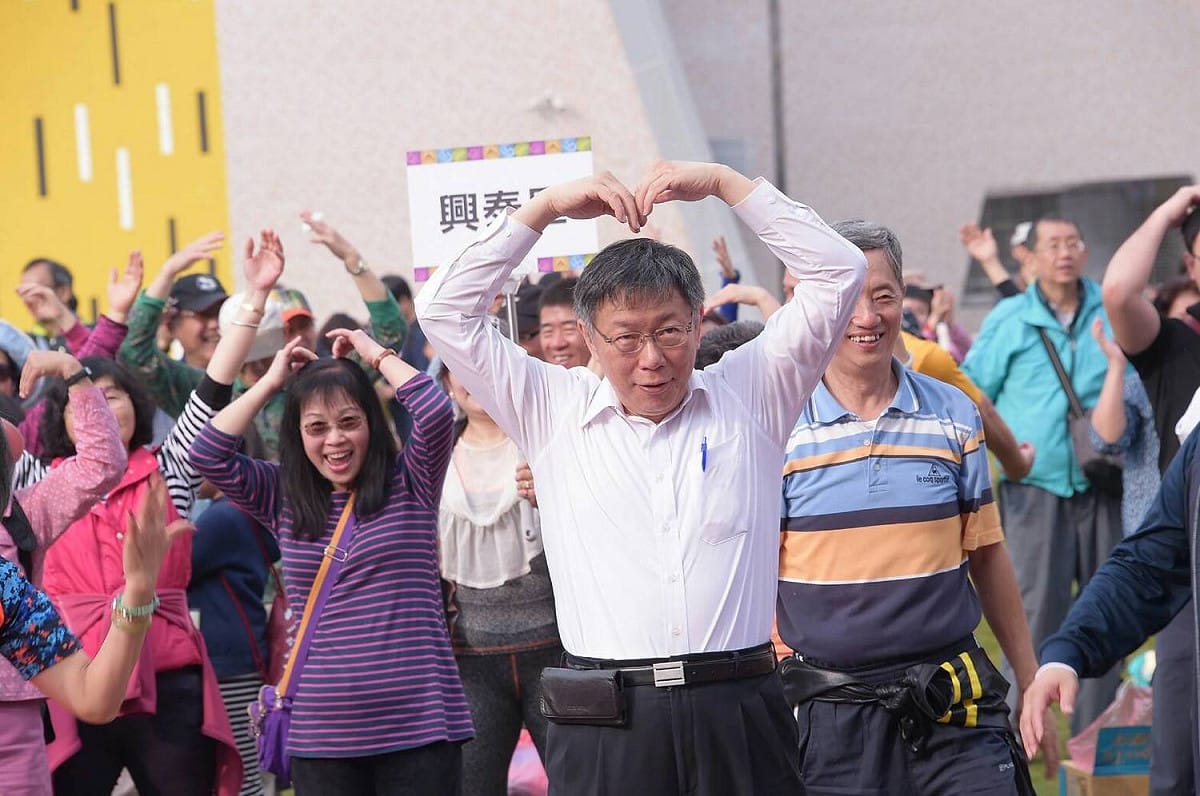 詢及台北市前副市長邱文祥可能循柯Ｐ模式參選台北市長，柯文哲直言，「時空背景都不一樣」。 圖：台北市政府（資料照片）