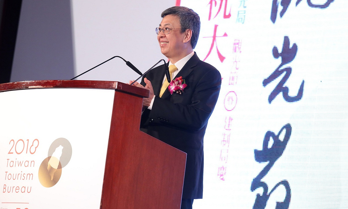 副總統陳建仁表示，期盼未來台灣能積極參與更多國際組織與活動。 圖：新頭殼資料照片