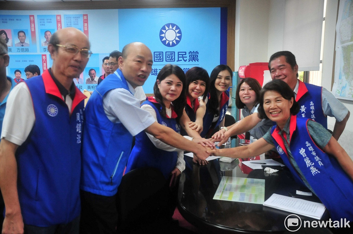 國民黨高雄市黨部主委韓國瑜將延後宣布是否參選高雄市長。 圖：新頭殼資料照