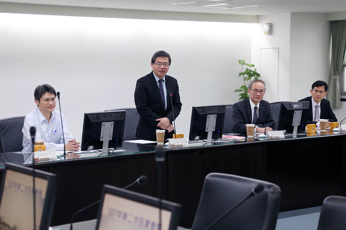 台南市代理市長李孟諺今 (6) 日主持市府投資會報。 圖 : 台南市政府/提供