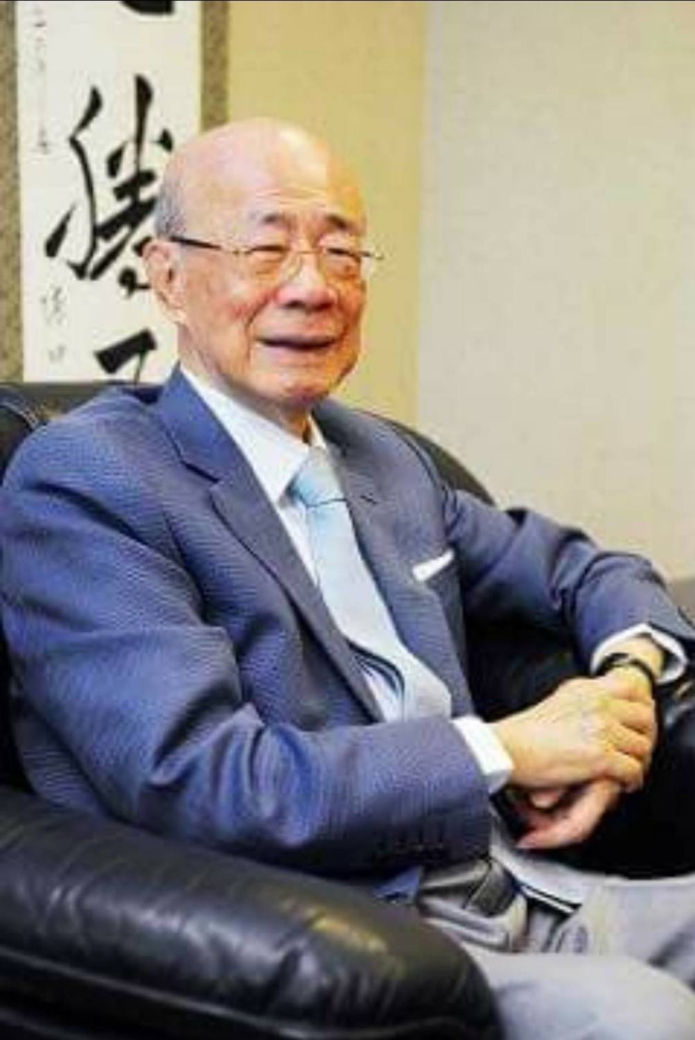 今(7)日前高雄市議長陳田錨在高雄家內辭世享年90歲。 圖：翻攝自Facebook