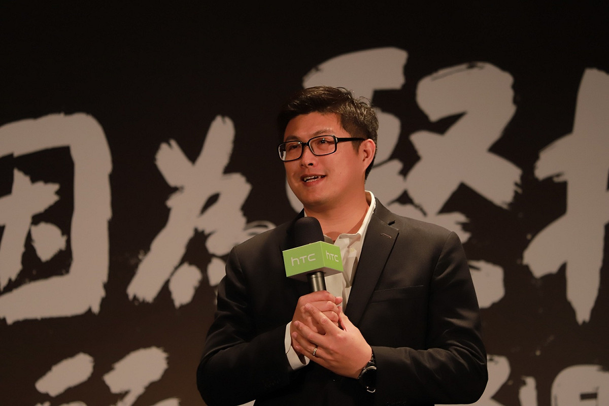 HTC台灣區總經理陳柏諭。 圖：蔡幸秀/攝