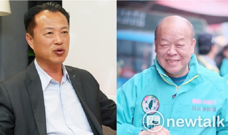 民進黨嘉義縣長初選民調6日公布結果，由前農委會副主委翁章梁（左）擊敗嘉義縣議長張明達（右）出線參選，但兩人的心結仍未解。 圖：新頭殼資料照片