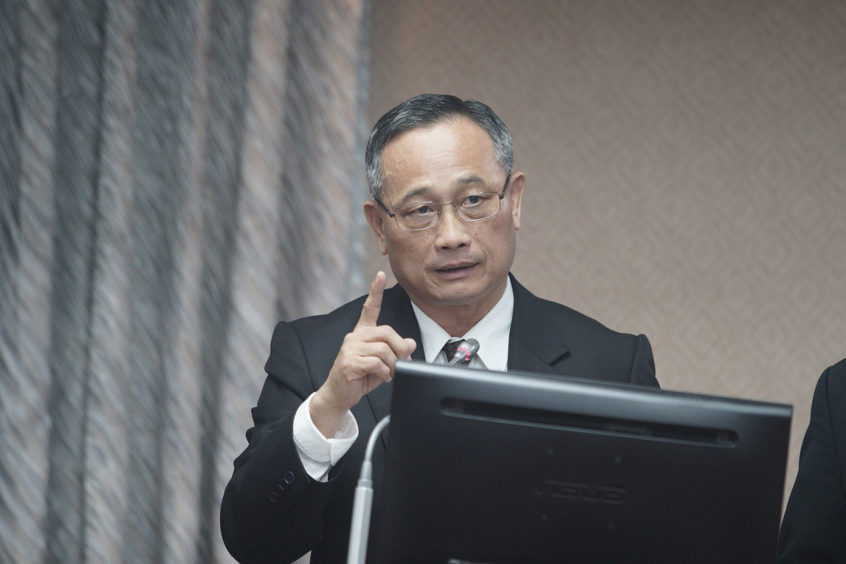 警政署長陳家欽在立院內政委員會備詢。 圖：張良一／攝