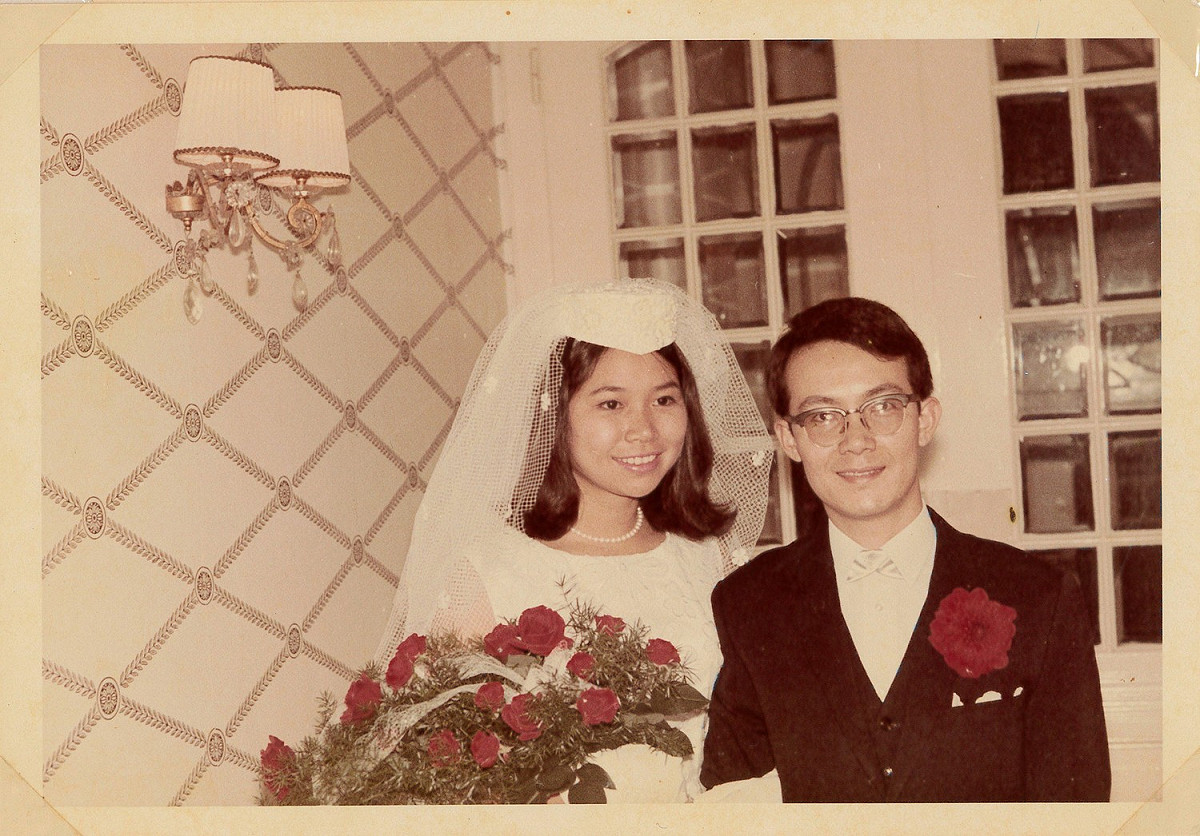 城仲模副院長結婚照。 圖：城仲模/提供