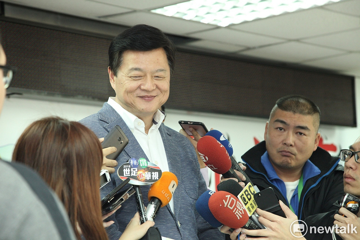 周錫瑋認為原則上黨中央應該會同意將參選提名的時間延至4月8日。 圖: 林昀真/攝