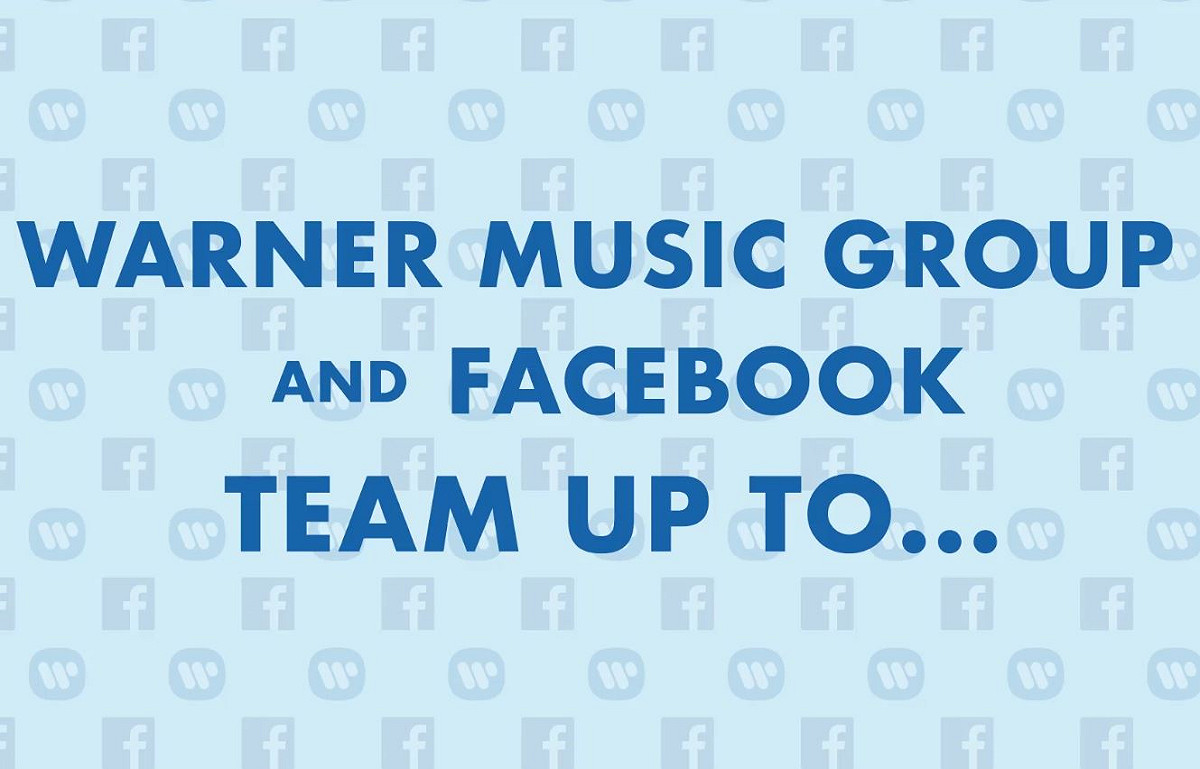 華納音樂針對這次的合作表示，「與Facebook合作有助於擴大音樂應用的範疇」，且能為用心的影片創作者增加額外收入。 圖：翻攝自  Warner Music Group 臉書