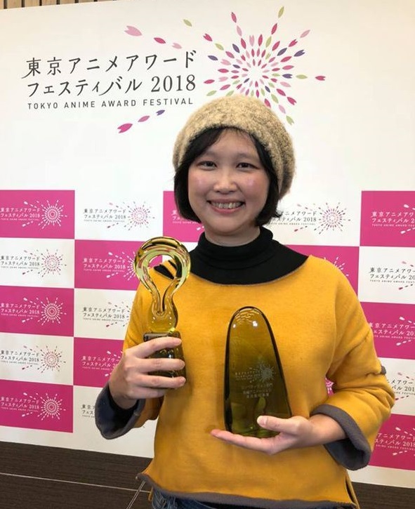 台灣動畫長片《幸福路上》今晚抱回東京動畫影展大獎，導演宋欣穎興奮地說，要讓全世界看見台灣的感人故事。 圖：傳影互動／提供