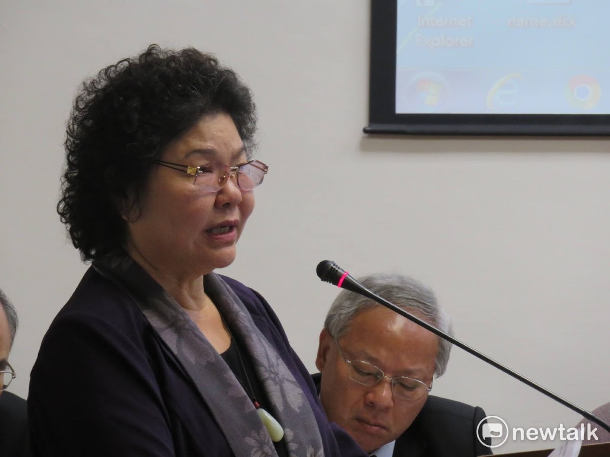 對於是否將在訪美行程後，接任總統府秘書長一職? 陳菊表示，還有許多部分尚未討論，也提到任何考量沒有個人問題。 圖：圖:新頭殼資料照