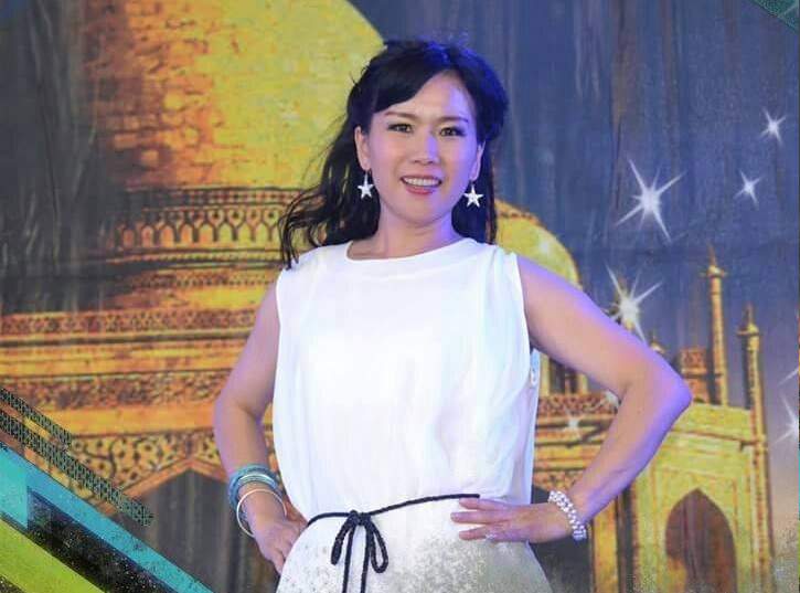 外型豔麗的林雪峰投入嘉義市西區市議員選舉，成為美女刺客。 圖：林雪峰/提供