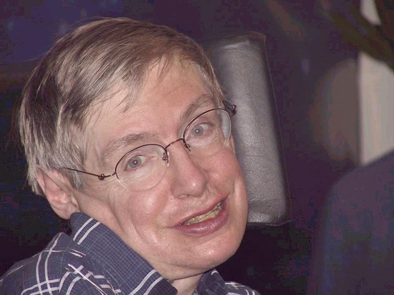 英國物理學家霍金3月14日逝世，享壽76歲。 圖 : 翻攝自中新社