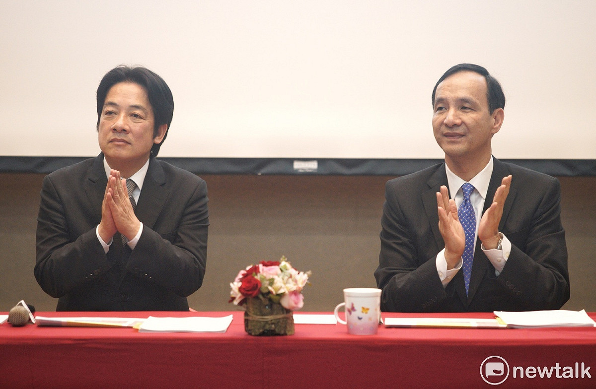 行政院長賴清德出席新北市前瞻建設座談會，強調不會打臉前副市長侯友宜，也絕不敢虧待新北。 圖: 張良一/攝