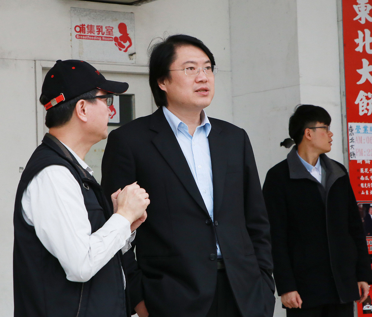基隆市長林右昌今日前往視察。 圖：基隆市政府 / 提供
