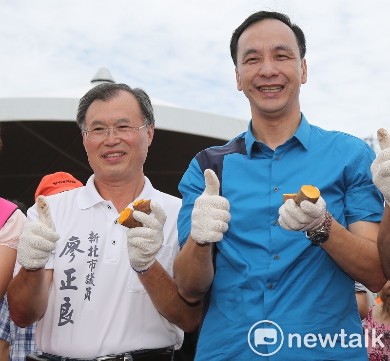 現任議員廖正良棄選連任，其子廖先翔以新人參選。 圖：王峻昌/攝