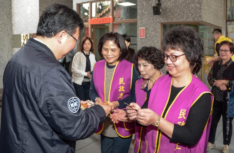 桃園市長鄭文燦表示，在他上任後，讓土地公文化館的規劃更加完整，包括歷史、文化與工藝等。 圖：桃園市政府/提供
