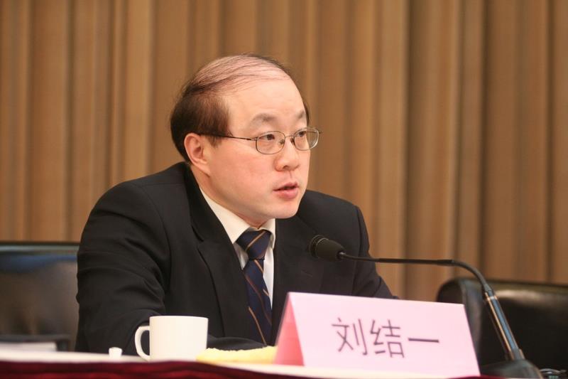 劉結一出身中國外交系統，是資深外交官，也是中共中央內定的國務院台灣事務辦公室主任人選。 圖 : 中央社／提供