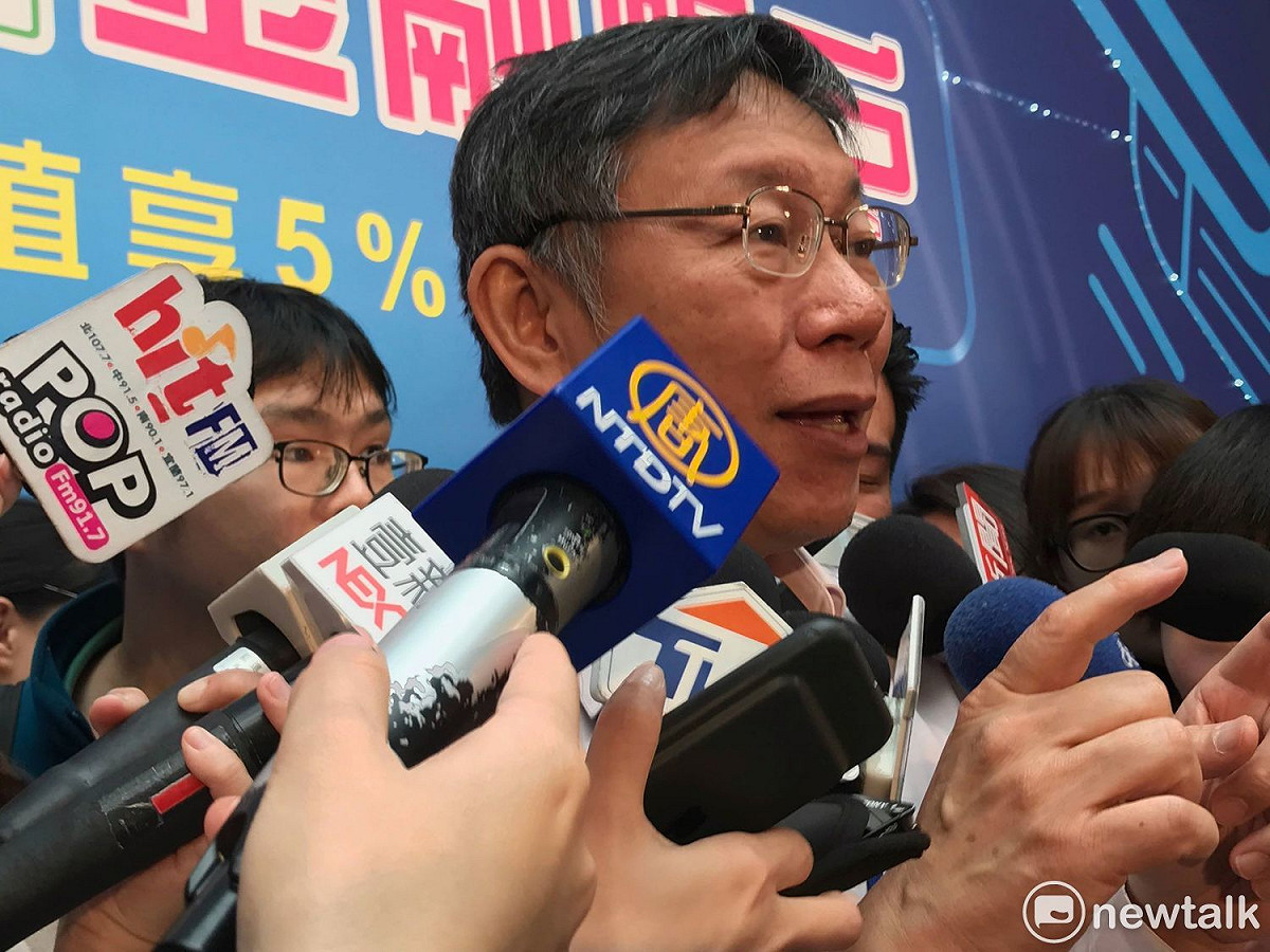 針對深澳電廠爭議，台北市長柯文哲今強調，自己不會盲目支持也不會盲目反對，應回歸專業討論。 圖：周煊惠 / 攝