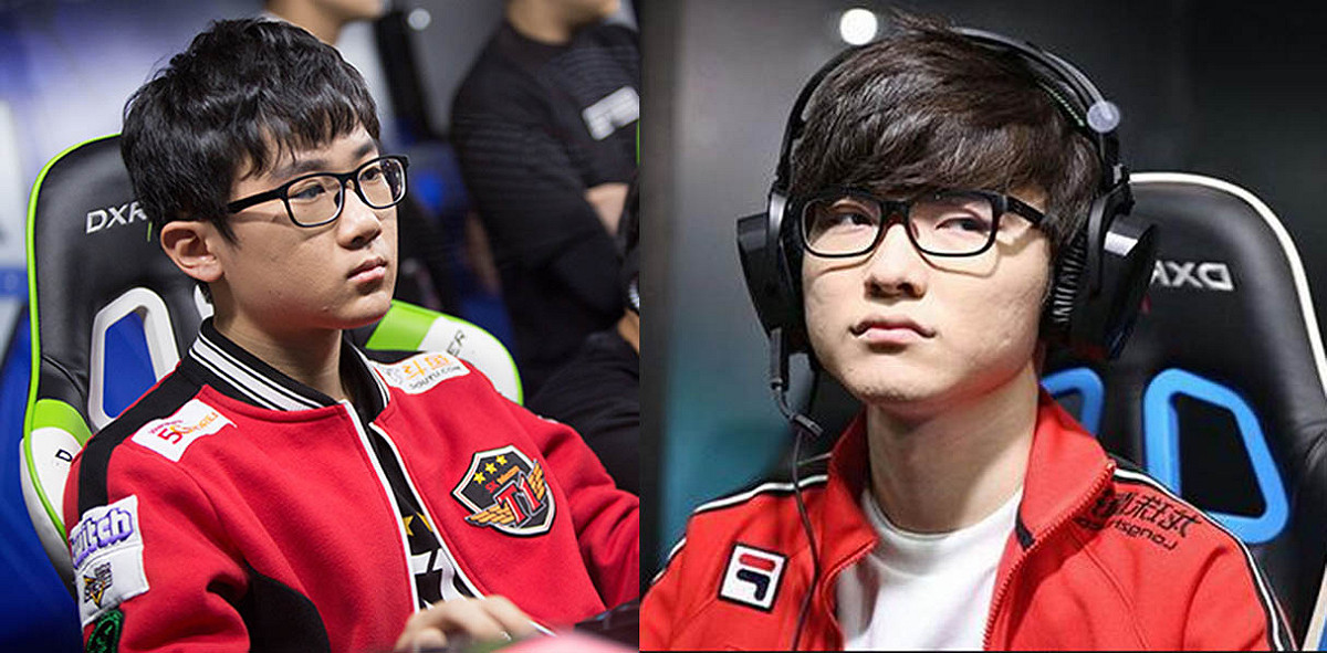 有粉絲指稱Effort玩的好是因為「長得像Faker」，Effort回應：「我不覺得自己像Faker，雖然我常聽到這樣的評價，不過這也可能是我今天玩得不錯的原因。」 圖：翻攝自 LCK 官網