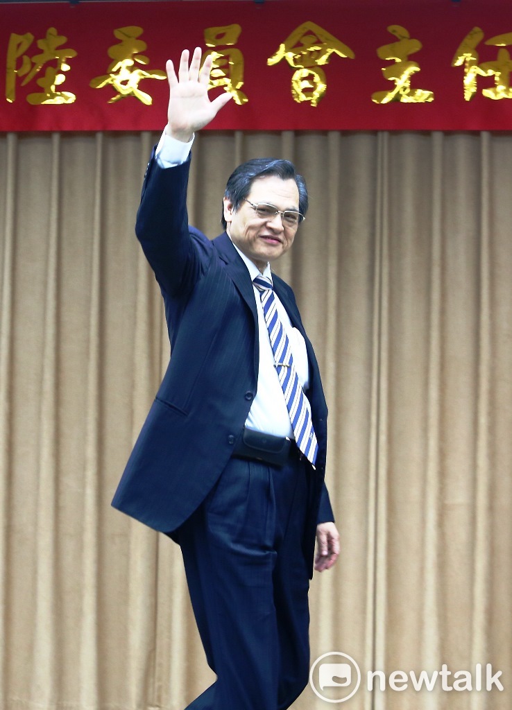 陳明通重掌陸委會主委。 圖/張良一攝