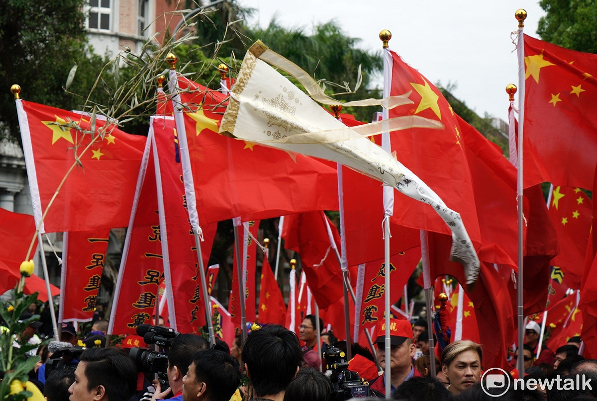 時代力量今日再度呼籲政府，解散統促黨。 圖：張良一／攝（資料照片）