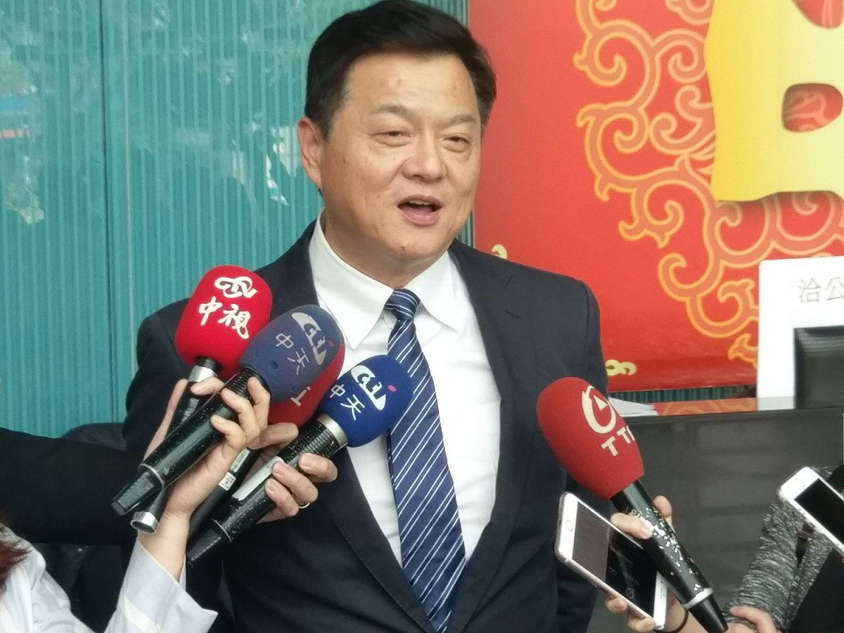 對於侯友宜缺席電視辯論會，周錫瑋說，這對他個人是很好的機會。 圖：周錫瑋競選辦公室/提供