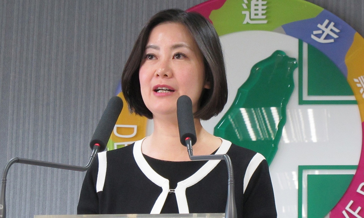 民進黨發言人吳思瑤20日回應陳俞融的質疑。 圖：新頭殼資料照片