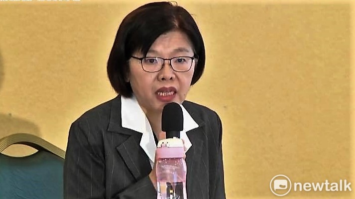 不當黨產處理委員會今（24）日召開第40次委員會議。圖為黨產會發言人施錦芳。 圖：新頭殼資料照片