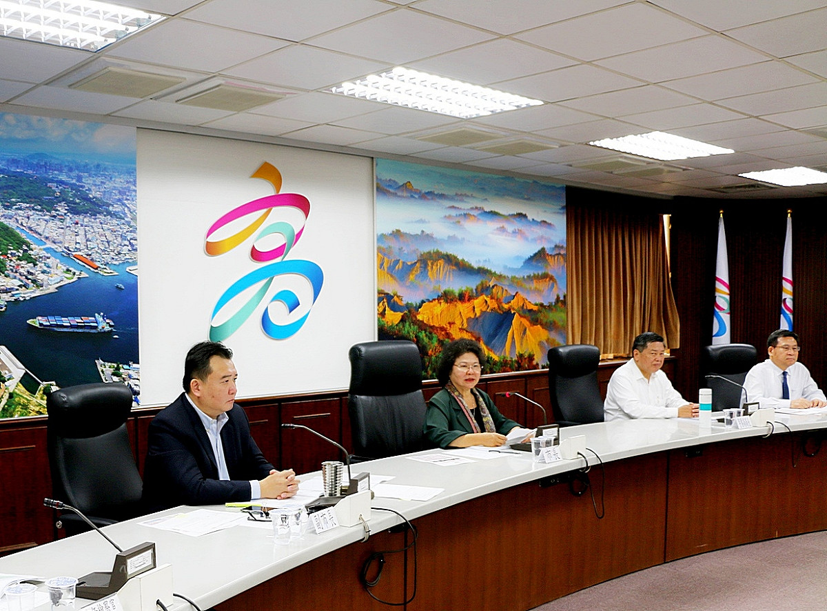 高雄市政府今(29)日第2次治安會報。 圖：高雄市政府/提供
