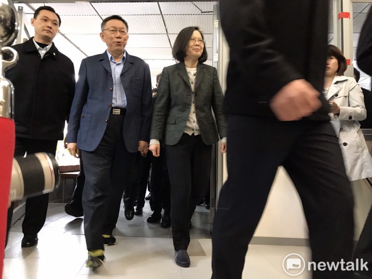 前總統陳水扁在最新「新勇哥物語」爆料，總統蔡英文已私下見過台北市長柯文哲夫婦，談2018選舉再度合作。柯文哲今日未明確否認，更讓外界聯想。 圖：新頭殼資料照