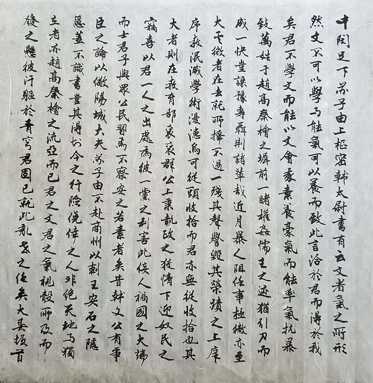 張大春〈致中閔書〉全文 圖/翻攝自張大春臉書