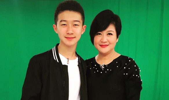 崔佩儀寵愛跟管兒子出名，對於獨子貝克宇在臉書po文一事，崔佩儀今替兒子道歉緩頰。 圖：翻攝貝克宇臉書