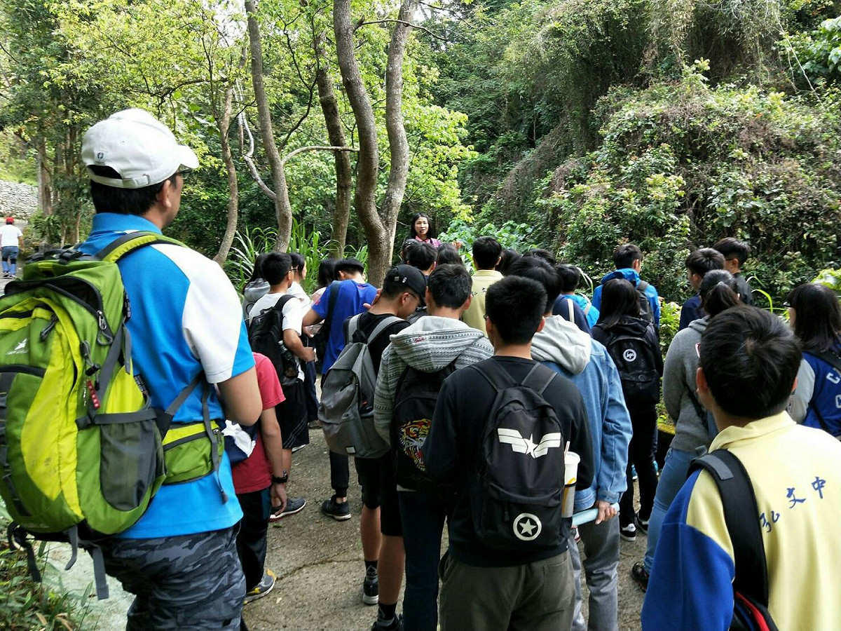 弘文高中舉辦「走讀、生活、創」。 圖：台中市教育局/提供
