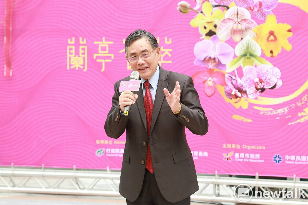 「2018台灣國際蘭展」圓滿落幕，台南市政府舉辦成果發表記者會，公佈本屆蘭展的重要指標成績。 圖 : 黃博郎/攝