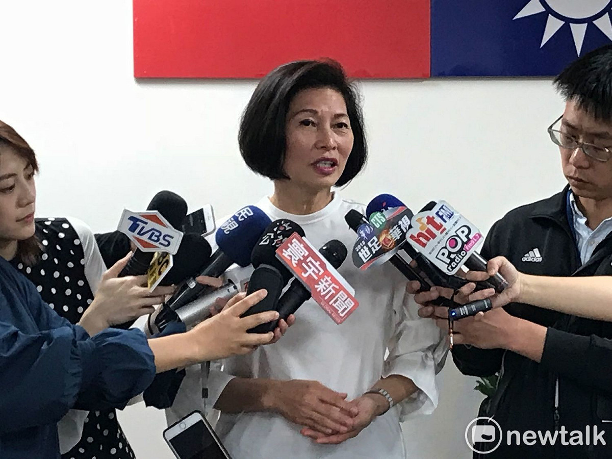 國民黨北市議員汪志冰在初選出線，將參選2020台北市士林北投區立委選舉。 圖 : 周煊惠 / 攝
