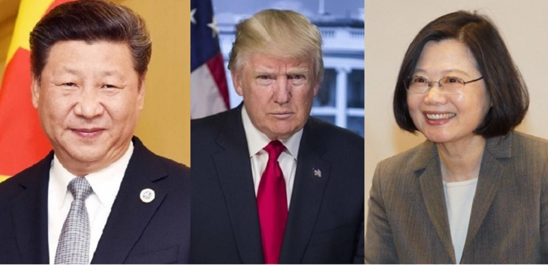 美、中角力不斷，加上川普頗為人知的交易性格，不免讓外界擔憂台灣會否淪為棋子或籌碼。台灣應該怎麼做，才能成為總統蔡英文心中認為的「棋手」。 圖：新頭殼合成照