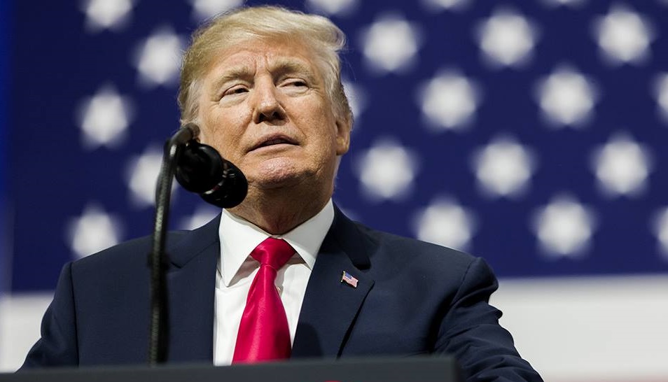 美國總統川普（Donald Trump）今天討論邊界築牆和執法時，形容一些移民是「畜牲」。 圖：翻攝川普臉書