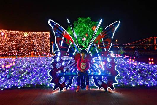 蝴蝶公園全新的裝置地景，將於4月14日(六)正式開展，展期預計至今年7月。 圖：新北市政府/提供